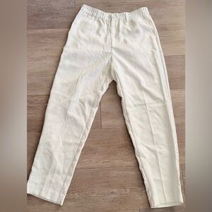 Elegant White Women's Trousers
